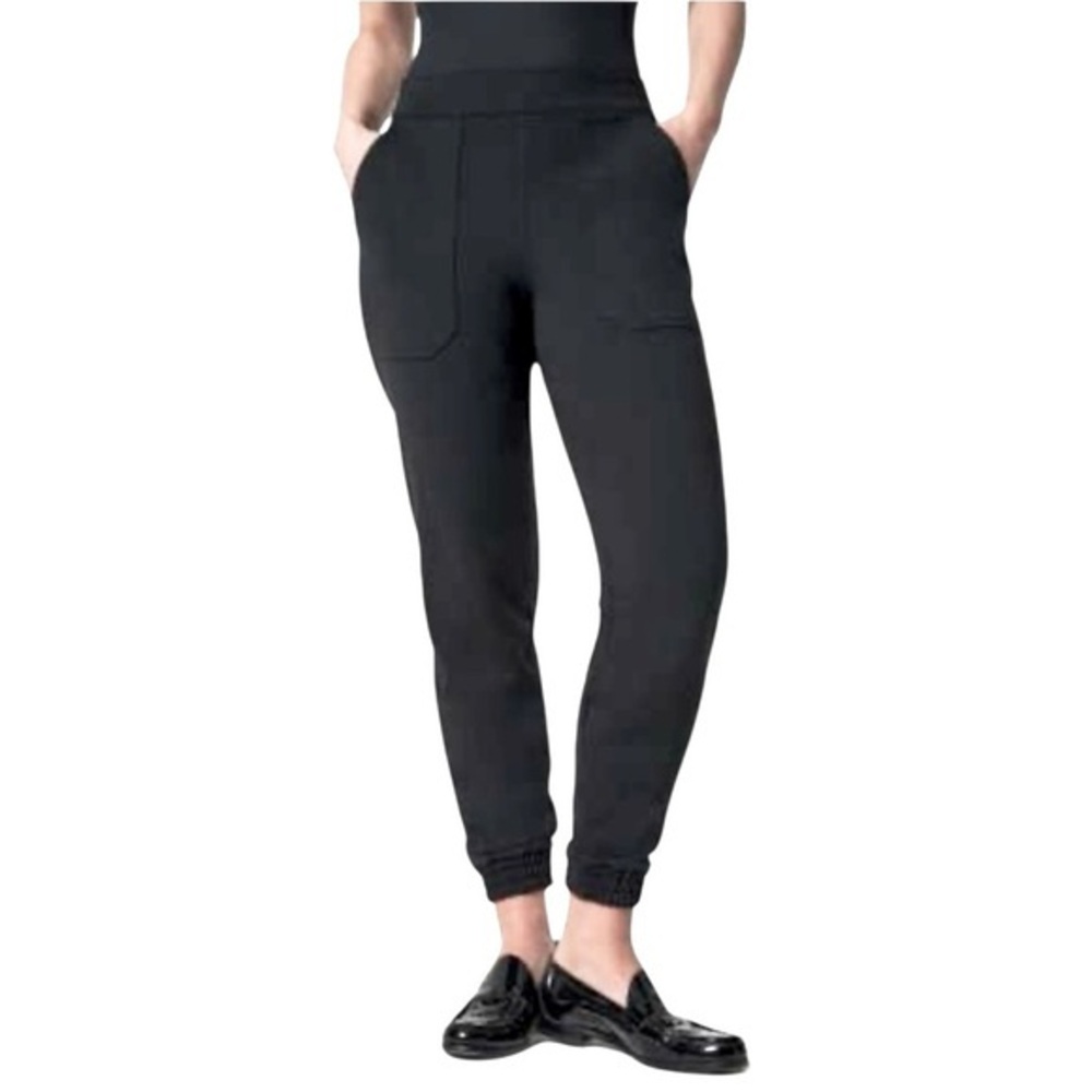 Spanx The Perfect Pant Joggers Pants Size Small Structured Cuffed Pockets
